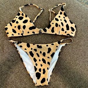 Leopard bathing suit